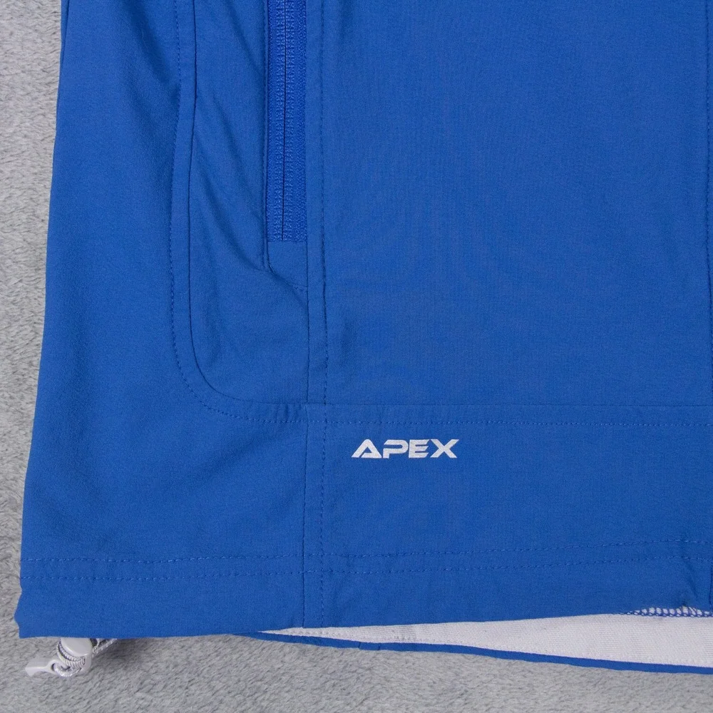 The North Face Flight Series Apex Bionic Vest Mens M Blue Softshell Full Zip